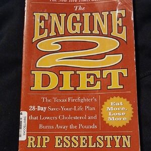 Hachette The Engine 2 Diet Cookbook - Red and Yellow